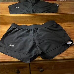 Under Armour Women's Black Running Shorts